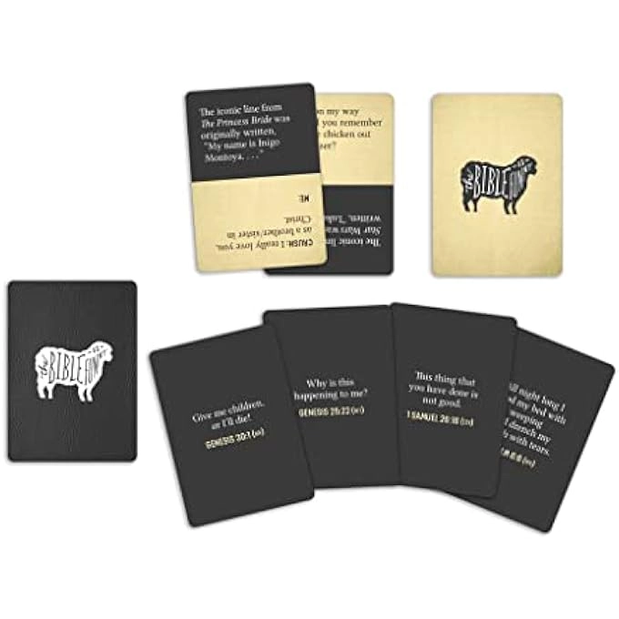 The Bible Is Funny Card Game - English Ages 8 and up