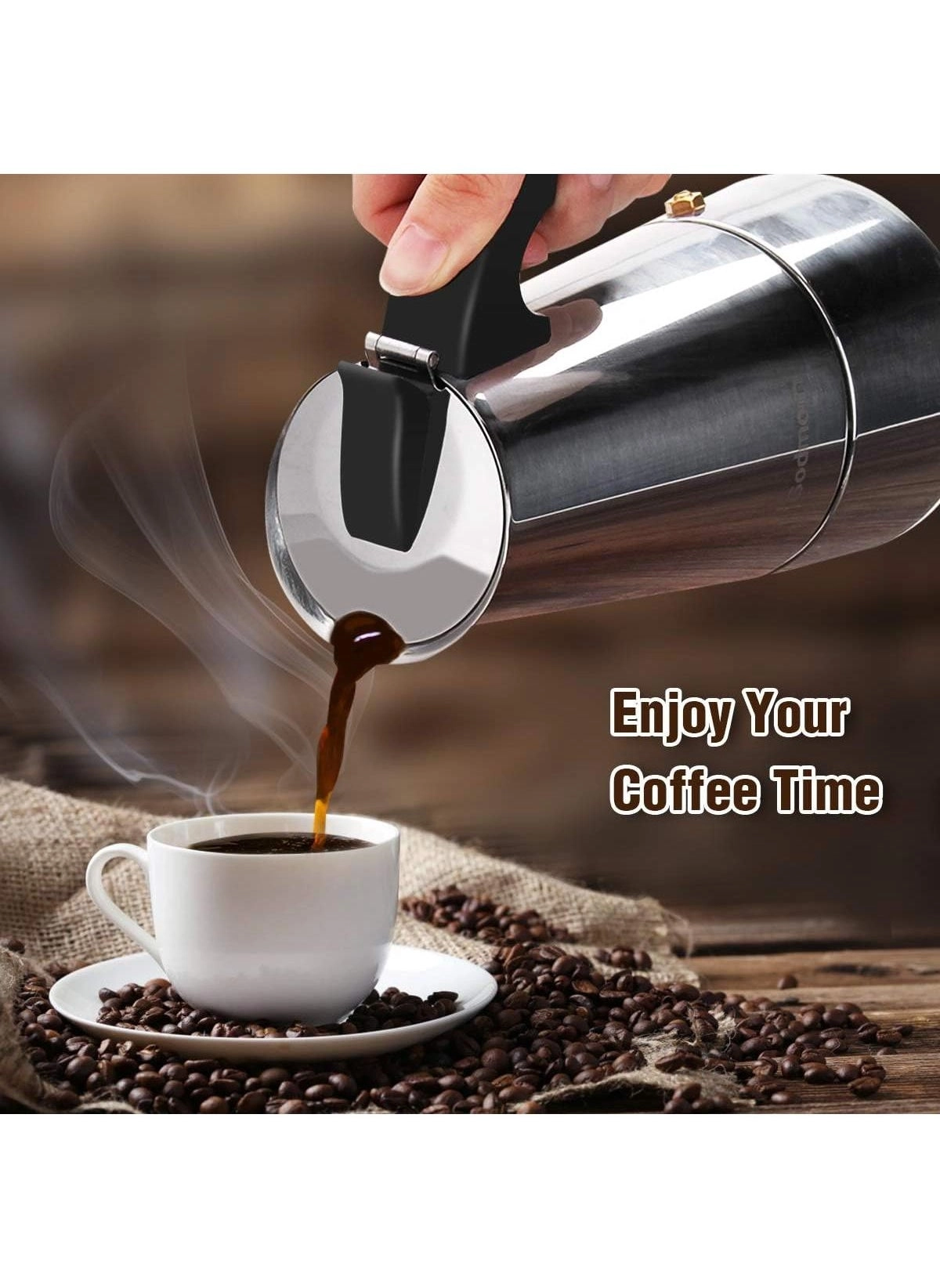 Mocha Coffee Pot - 0.2 Liter