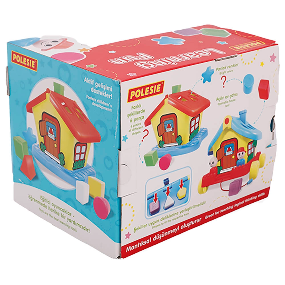 Garden House Playset - 6 pieces Suitable for 1 year and above