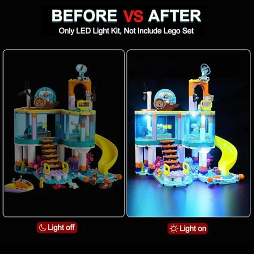 LED Lighting Kit for Lego Friends Sea Rescue Center (41736)