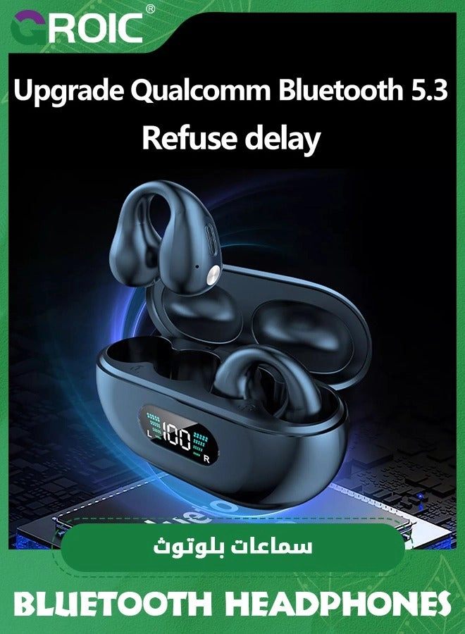 Clip-on Wireless Earbuds