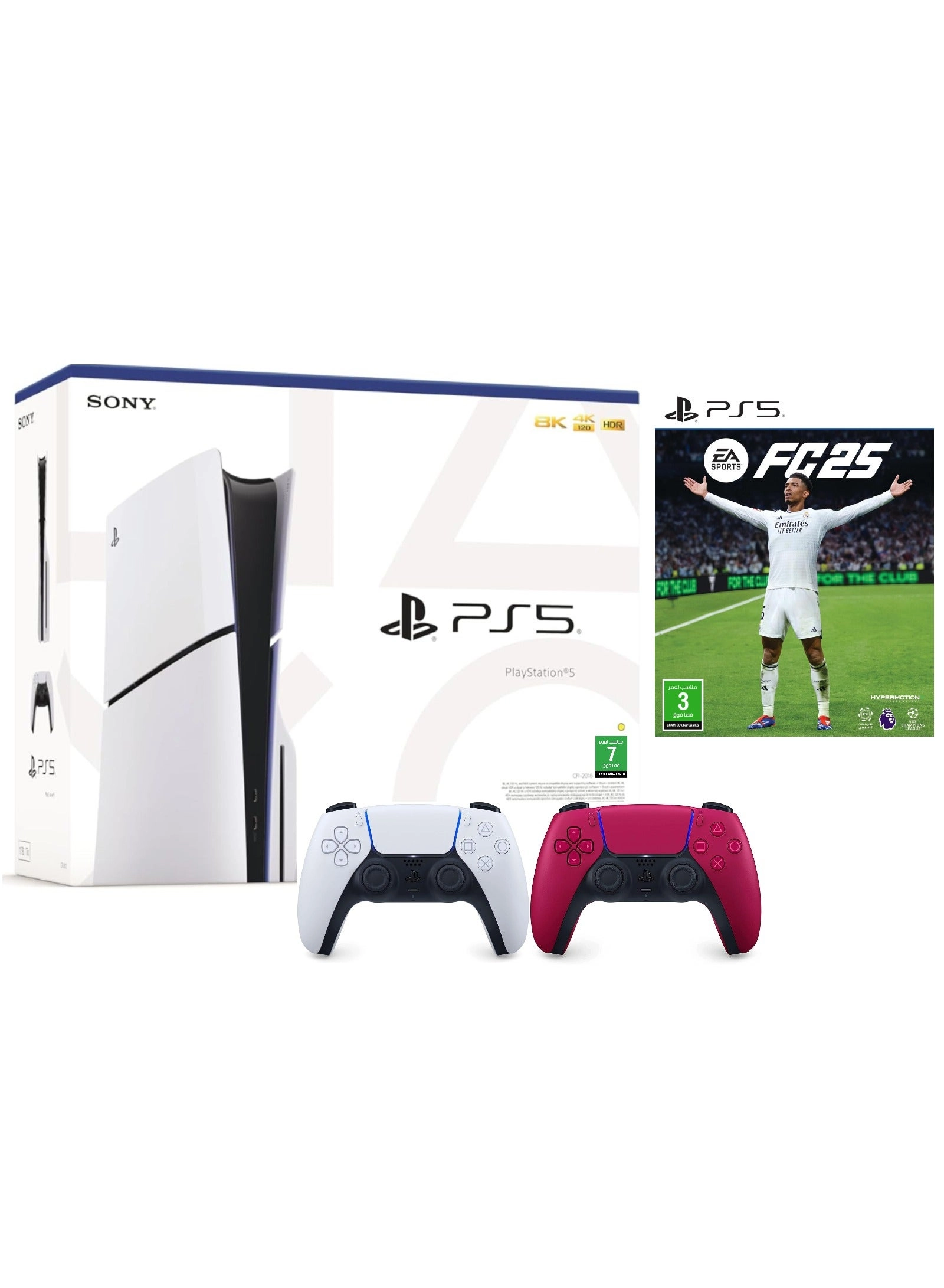 Sony PlayStation 5 Slim - EA FC 25, KSA Version