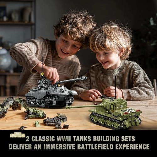 WW2 Army Tank (BuildingBlock) - WW2