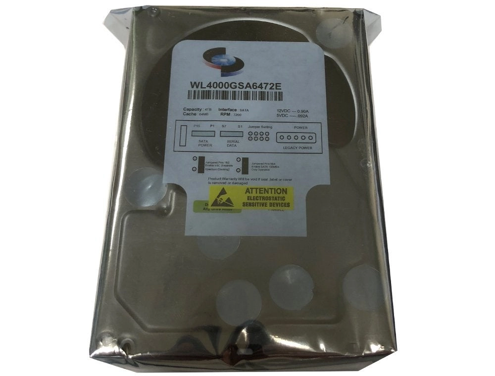 WL4000GSA6472 3.5" 7200rpm 64MB SATA 6Gb/s (WL4000GSA6472E) - 4TB