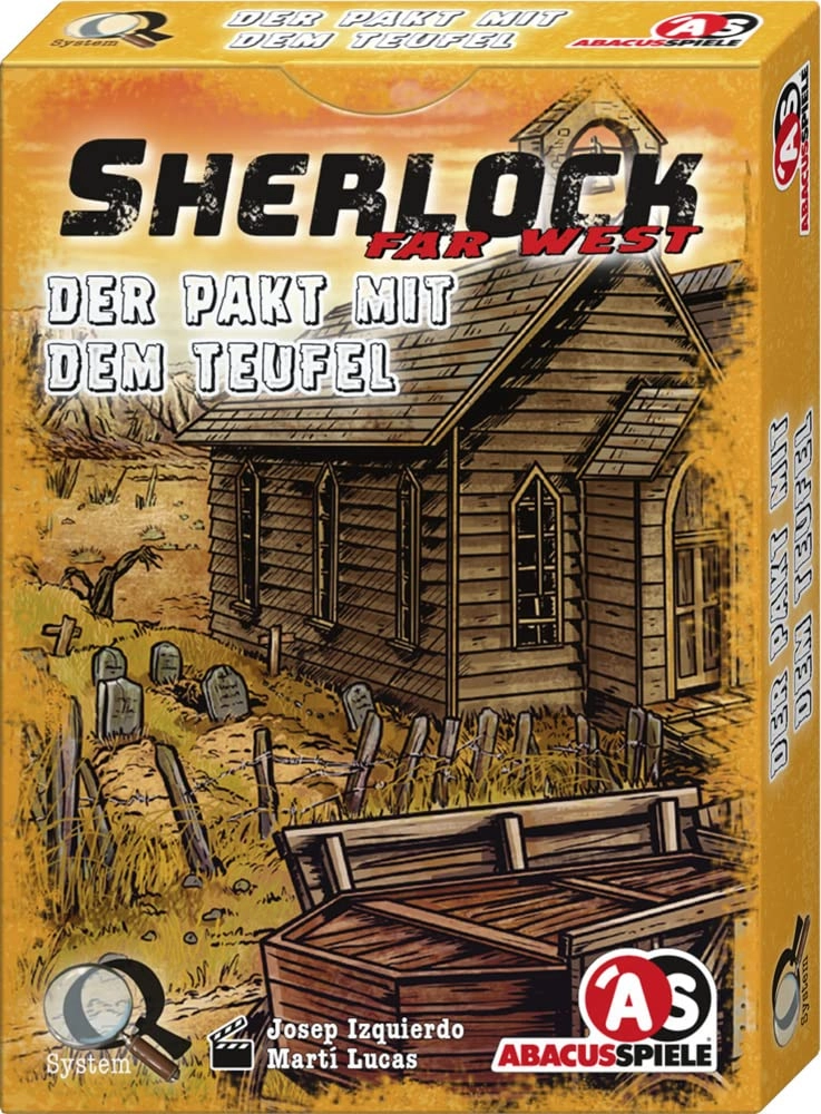 ABACUSSPIELE Sherlock Far West: The Pact with the Devil - Card Game (German)