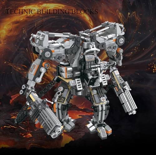 Mech Robot - Building Blocks Industrial Style