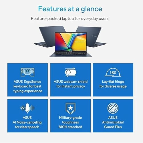 VivoBook 15 F1504ZA-AS34 - 15.6'' Core i3-1215U 8GB DDR4 512GB SSD