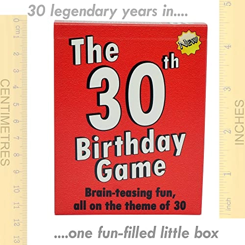 30th Birthday Game - English Adult