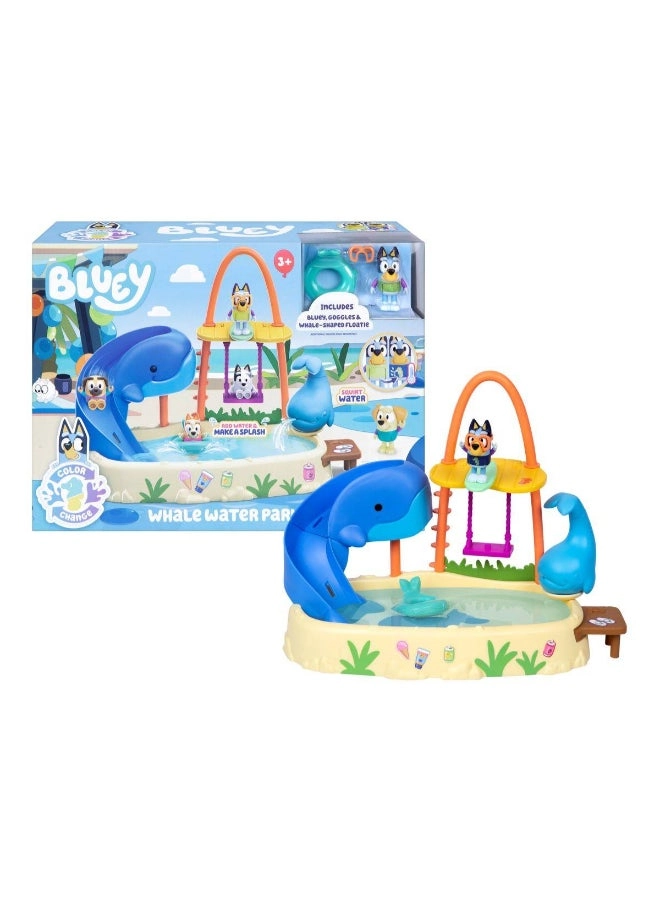 Color Change Whale Water Park Playset