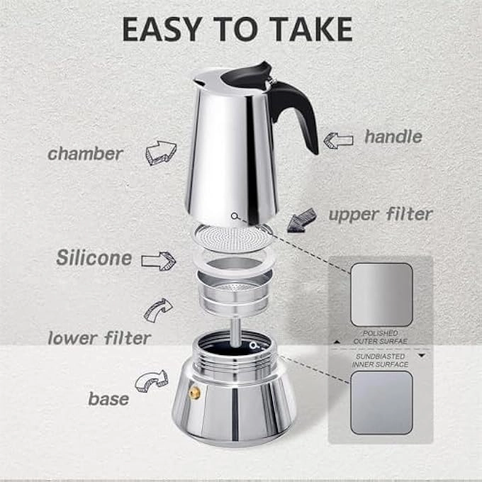 Classic Moka - 6Cup 300Ml Induction