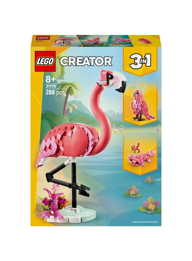 Creator Wild Animal - Pink Flamingo (31170) - 3in1