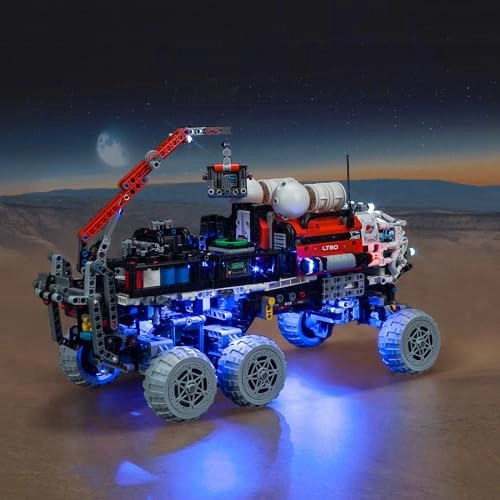 LED Light Set for LEGO 42180 Mars Crew Exploration Rover - Copper