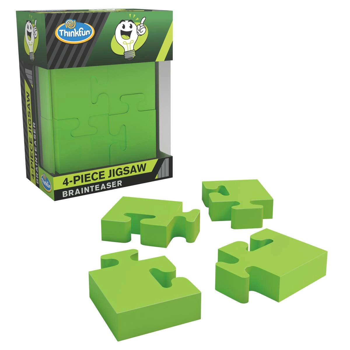 ThinkFun 4-Piece Jigsaw - Pocket Brainteasers