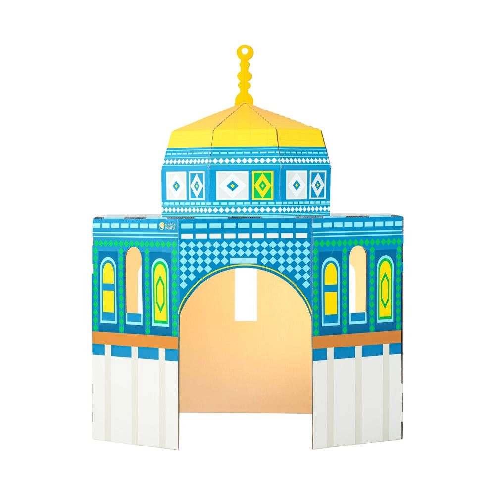Hilalful Dome Of The Rock Cardboard Playmosque