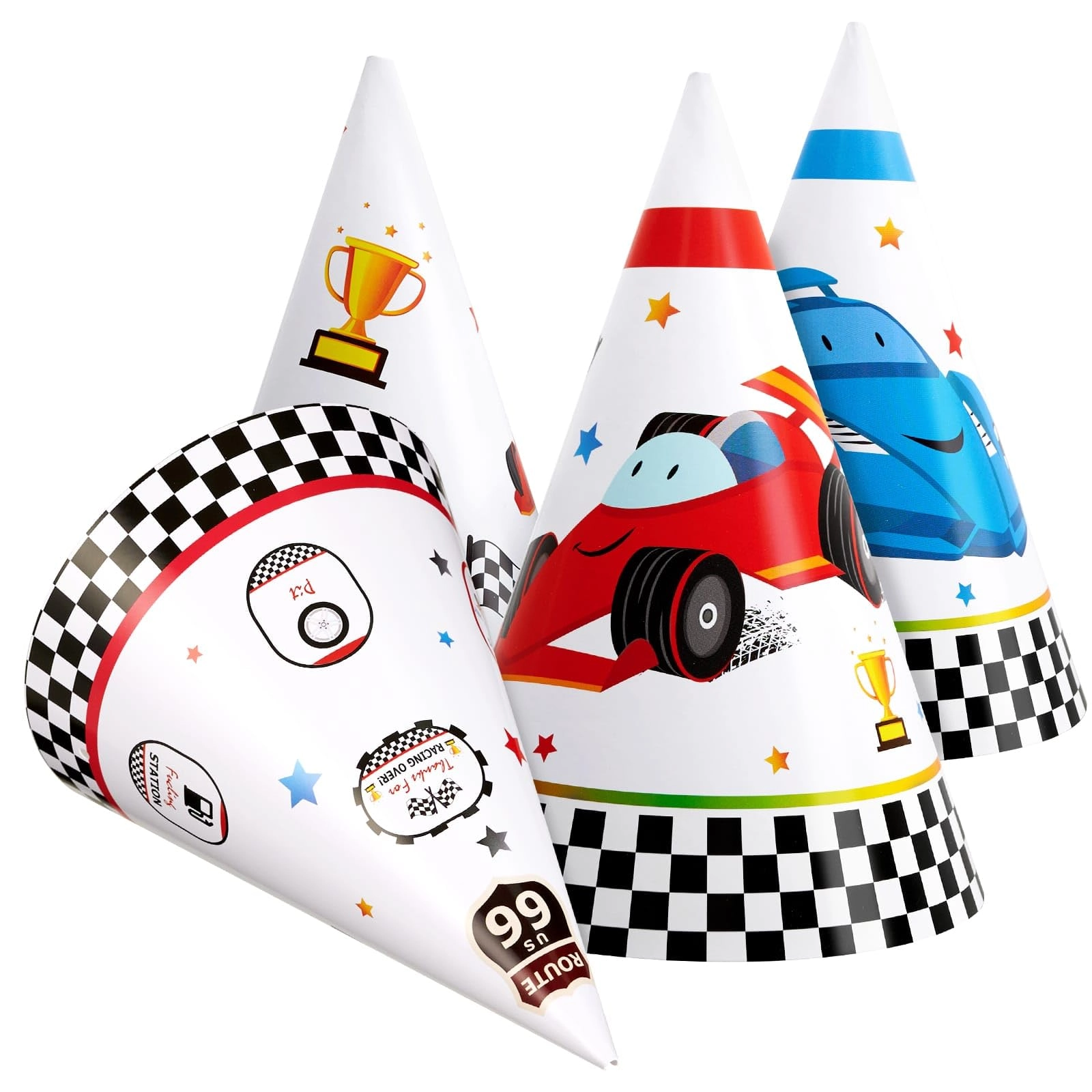 Wernnsai Birthday Party Hats - 12 Pcs Baby Shower, Birthday