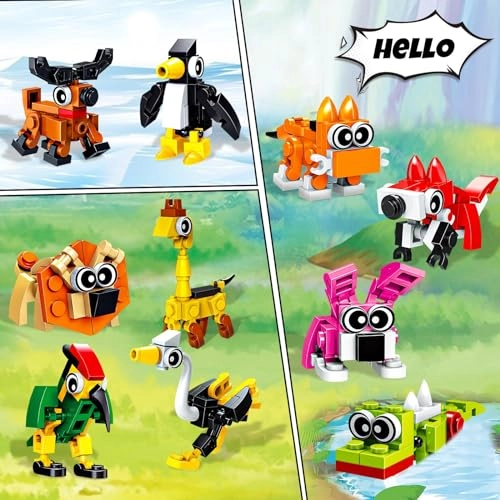Animals Building Blocks - 720 pcs