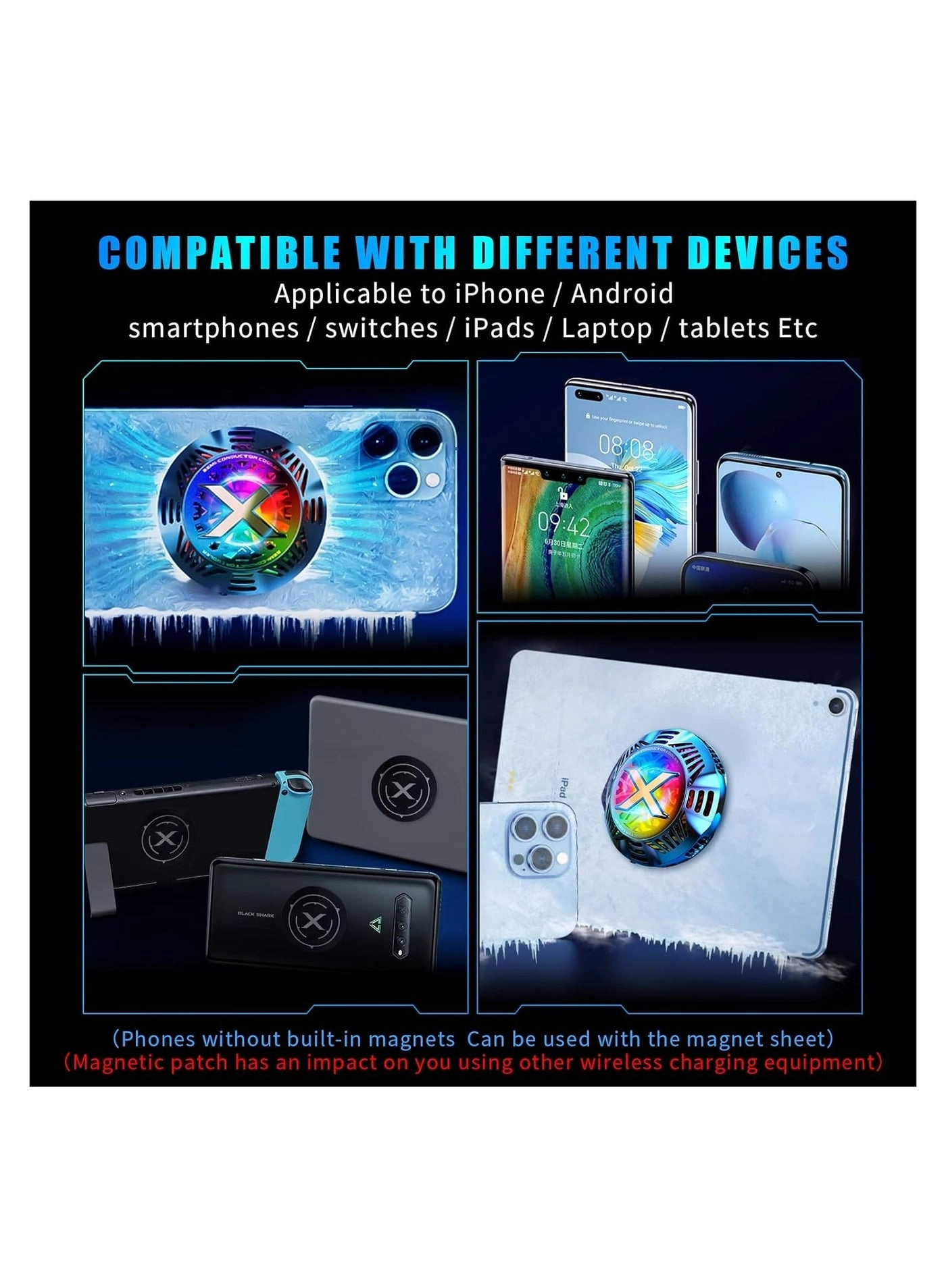 Phone Cooler - Semiconductor Cooling Compatible with MagSafe
