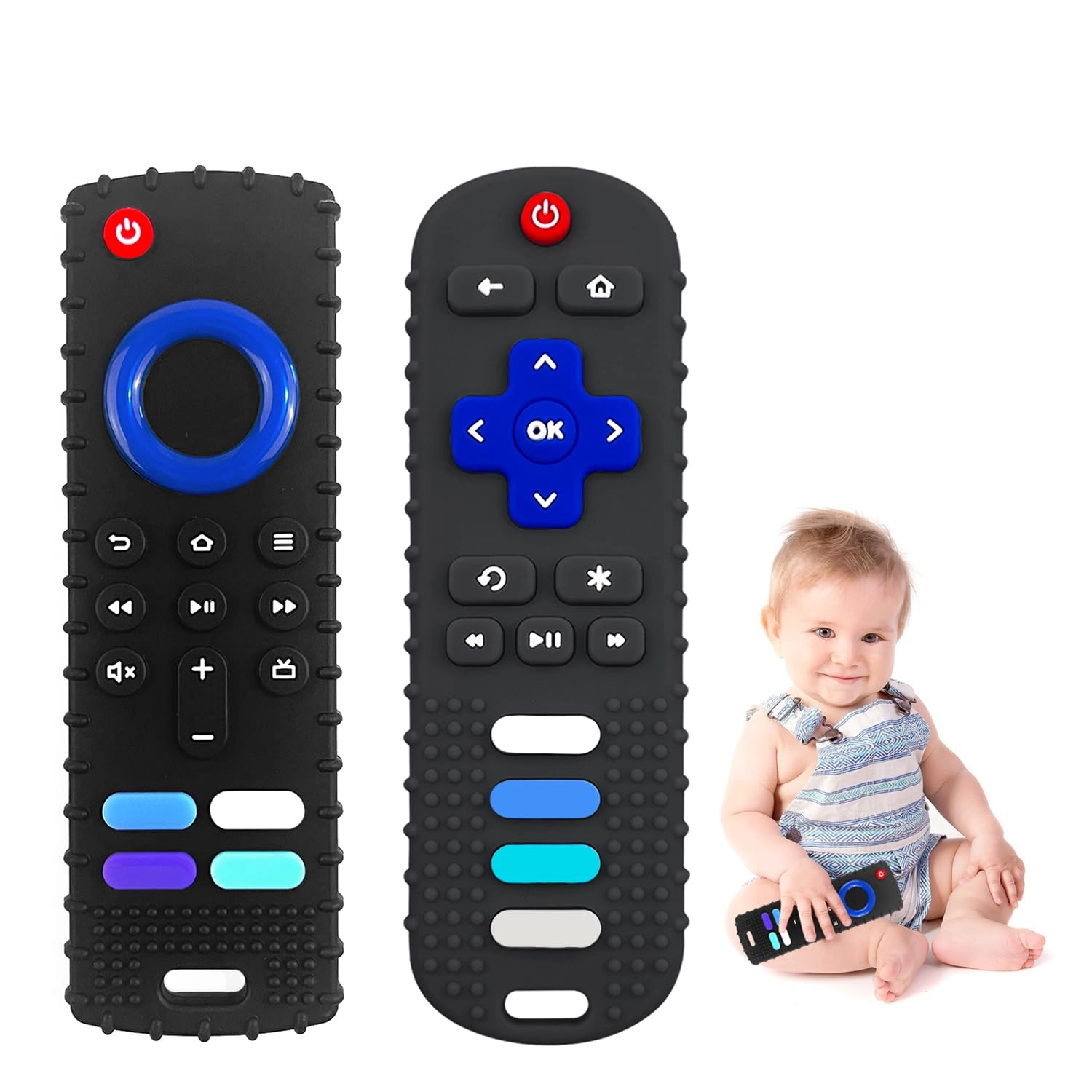 Remote Control Teether - Silicone