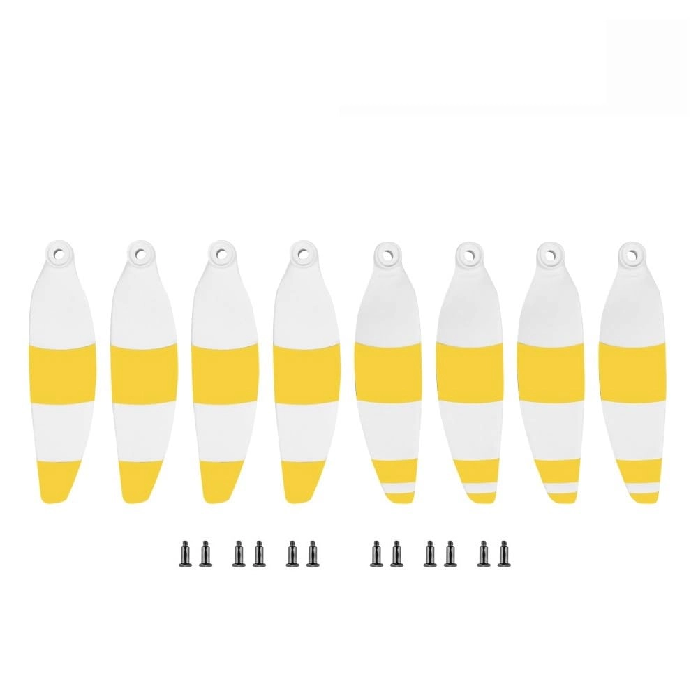 SxRakiO 4726F Wing Fan Propeller Blade - For Mavic 2/SE 2 pairs yellow white