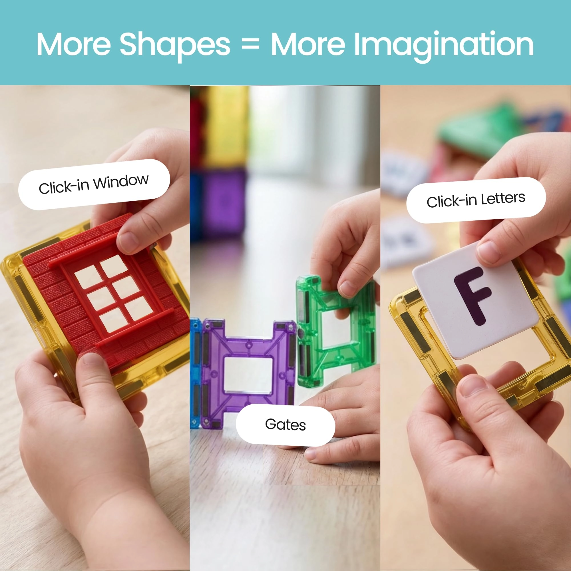 Magnetic Tiles - 150 pcs