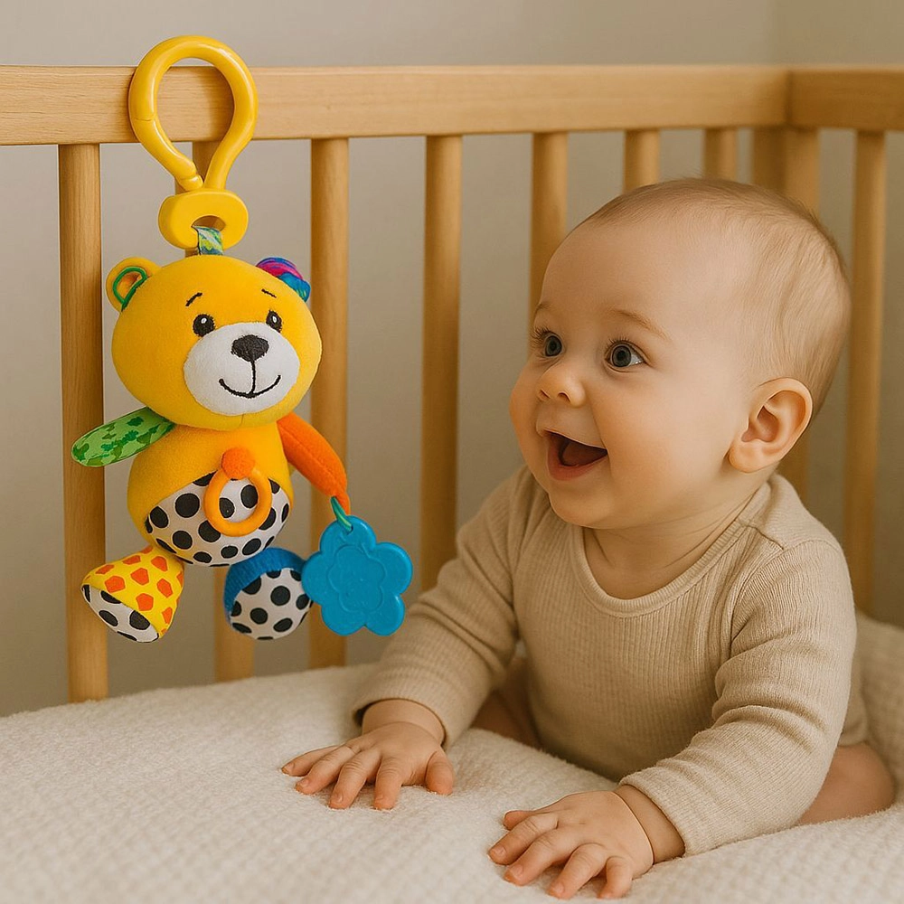 Vibrate Voice Rattle Toy - Suitable for 0 to 6 months