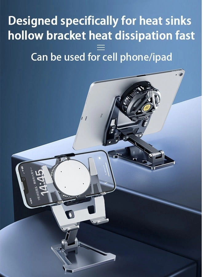 Phone/Tablet Stand - Cooling Aluminum Foldable
