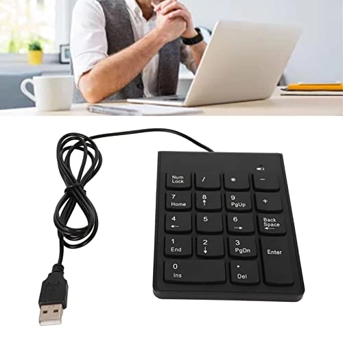 Wired Number Pad - 18 Keys USB-C