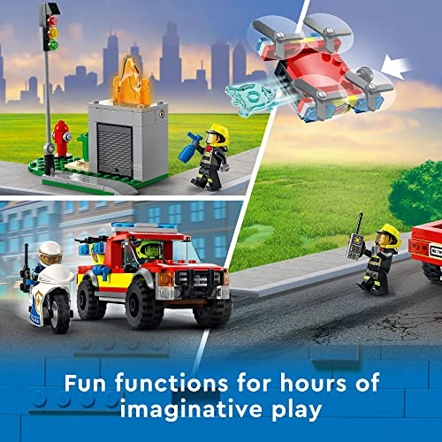 City Fire Rescue & Police Chase (60319)