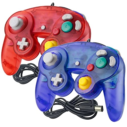 Gamecube Controller - Orange and Green Pack