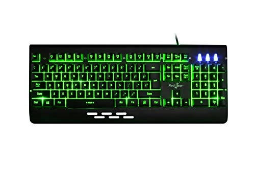 Blaze 7 - Floating keycaps for mechanical feel Wired
