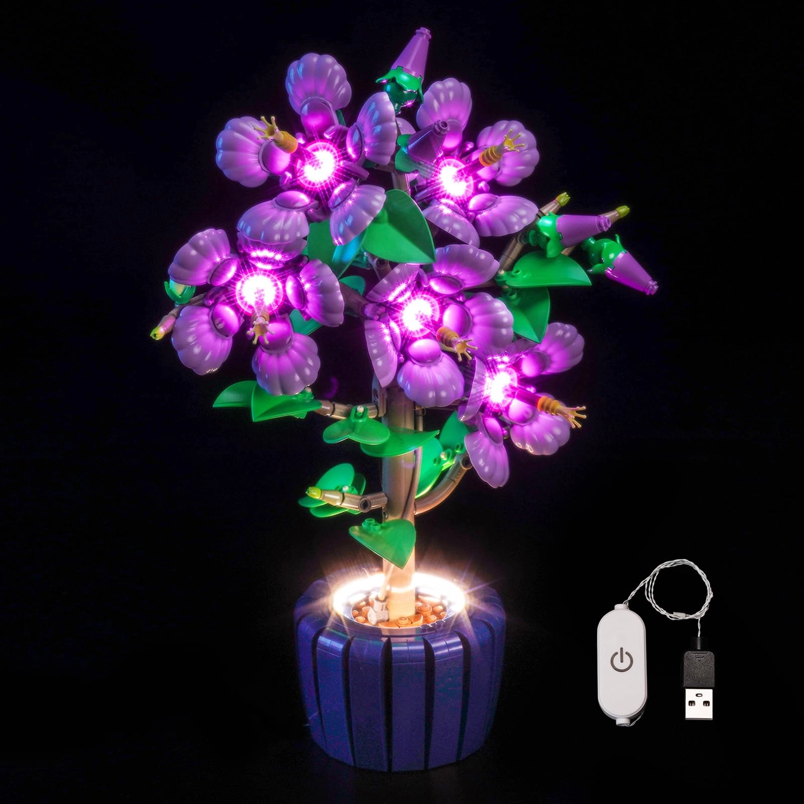 LocoLee Light kit for LEGO Hibiscus 10372