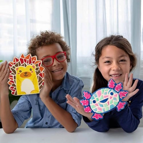 Axolotl Stepping Stone Kit - 7-Inch Paintable 6 Acrylic Paints