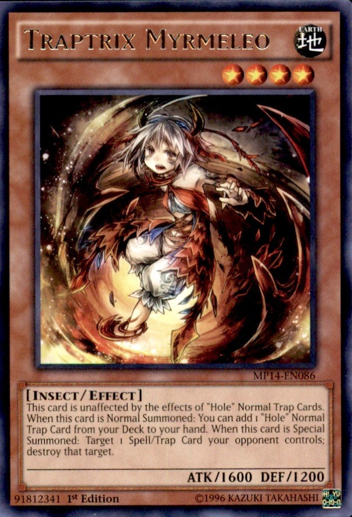 Yu-Gi-Oh! Traptrix Myrmeleo MP14-EN086