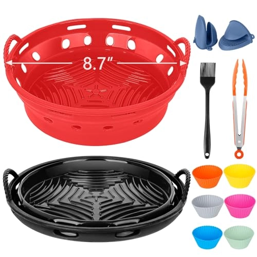 Silicone Air Fryer Liners - 2-Pack