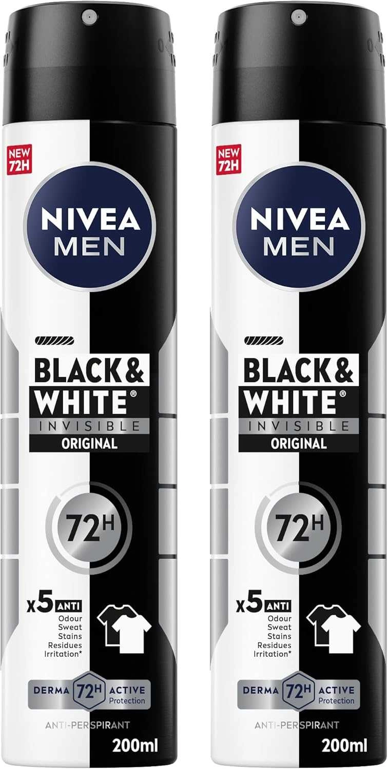 Invisible Black & White - Fresh masculine scent 300 gram