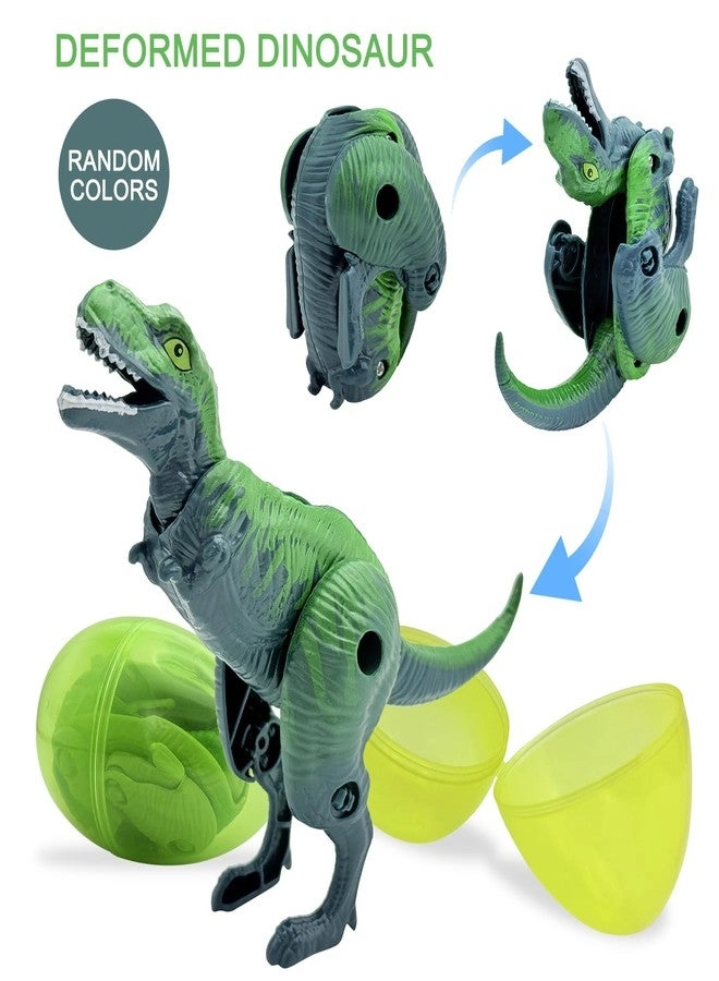 Easter Eggs Filled with Dinosaur Toys - 12 PCS