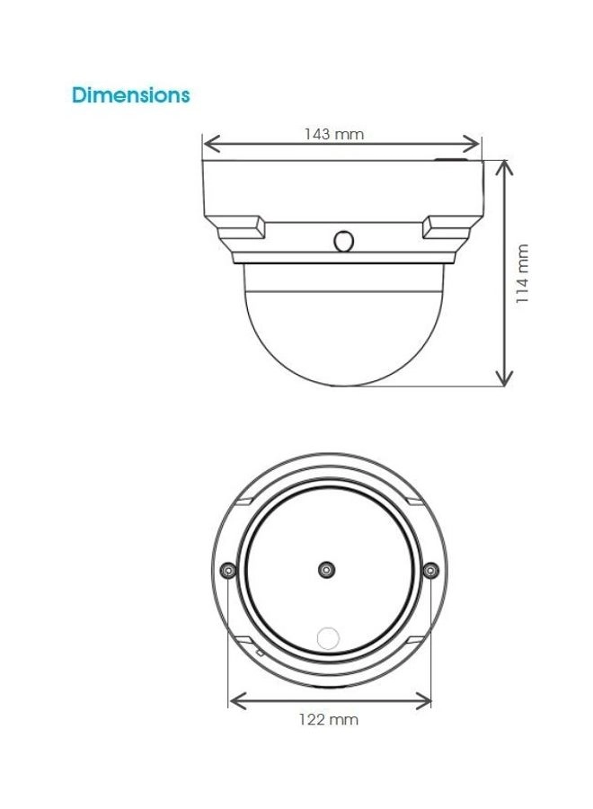Integrator Series WDR IR Vandal Dome