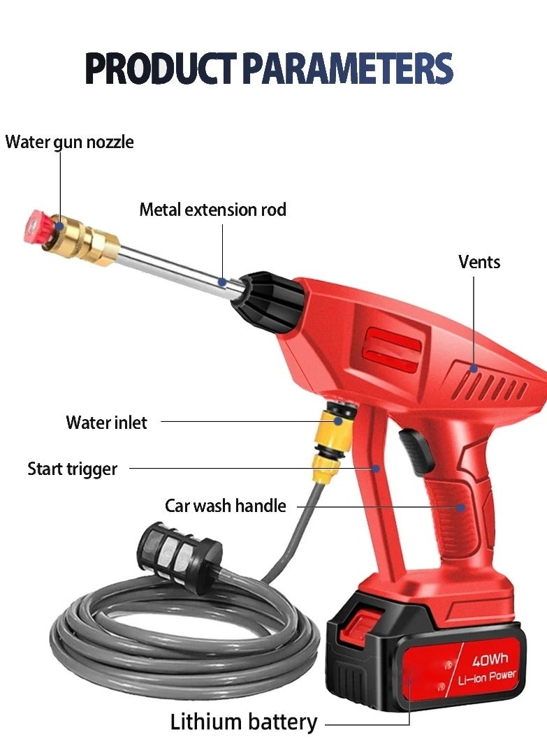 Wireless car washing machine