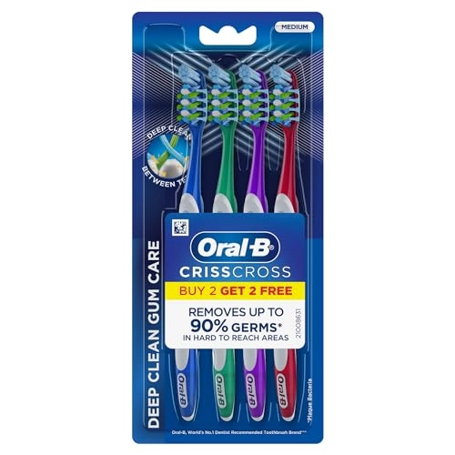 CrissCross Gum Care - Medium 4-Piece Pack