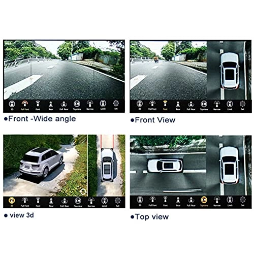 360 Degree Bird View Surround System - Night Vision VGA, AV 1080p