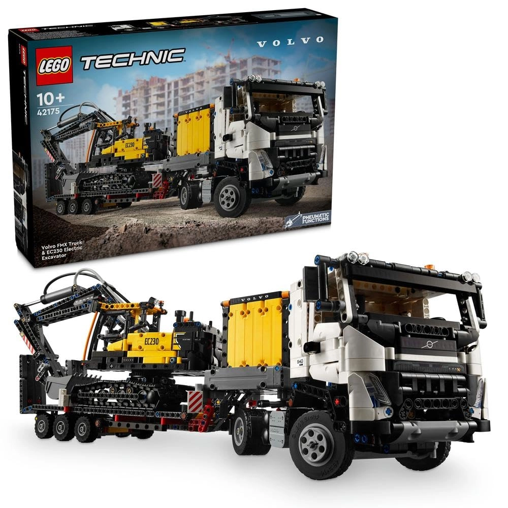 Technic Volvo FMX Truck + EC230 Electric Excavator (42175)