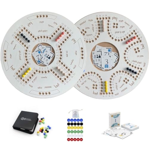 Joker - Double-Sided Wooden Board 30 Marbles