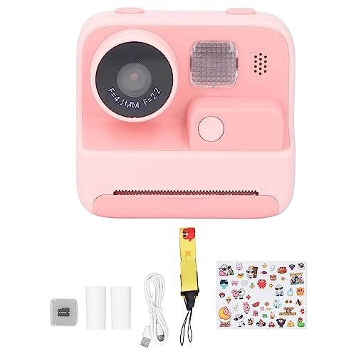 Instant Printing Camera - 48MP Pink