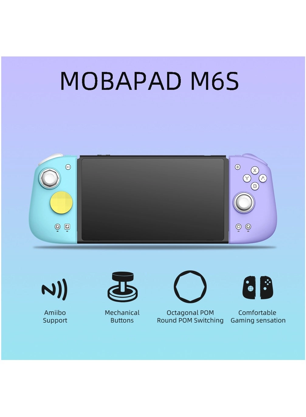 M6 S - Blue + Purple Nintendo Switch