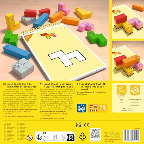 Logic! GAMES - Gusi & Co - 5+ 14 pieces