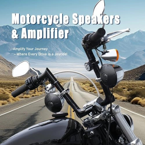 Motorcycle Bluetooth Amplifier & Speakers - 2