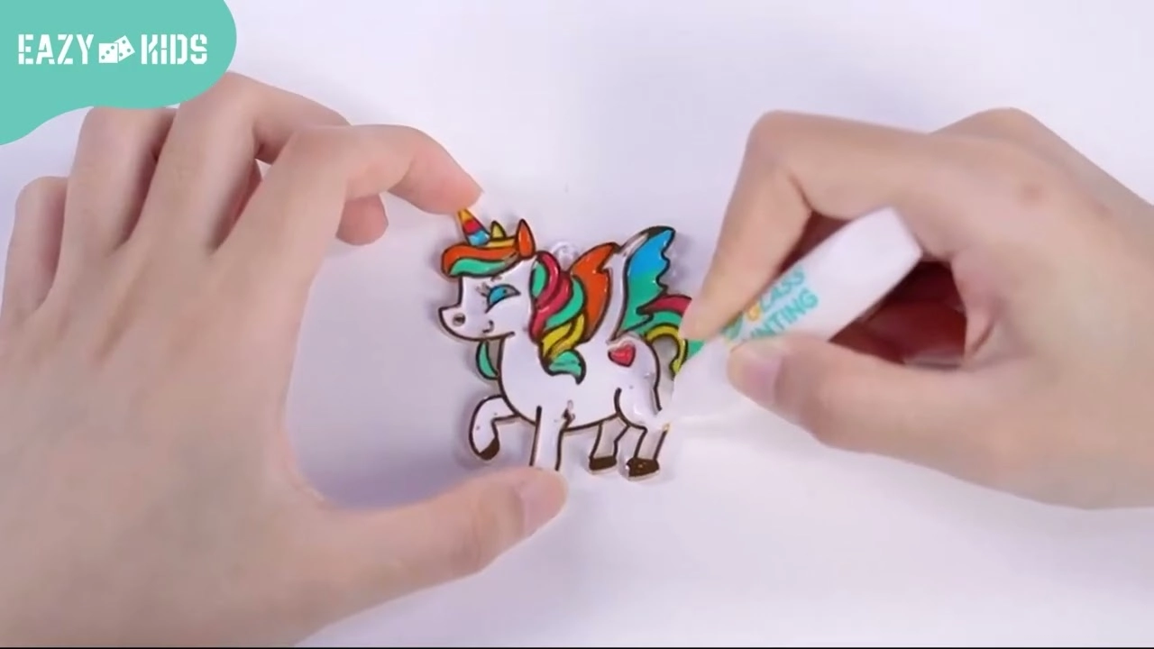 DIY Crystal Pendant Making & Coloring Set - XL Princess