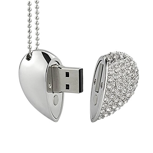 Crystal Heart - USB 2.0 8GB