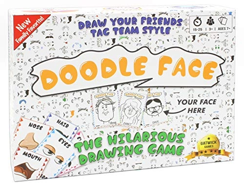 Doodle Face - English 7 years and up 1 piece(s)