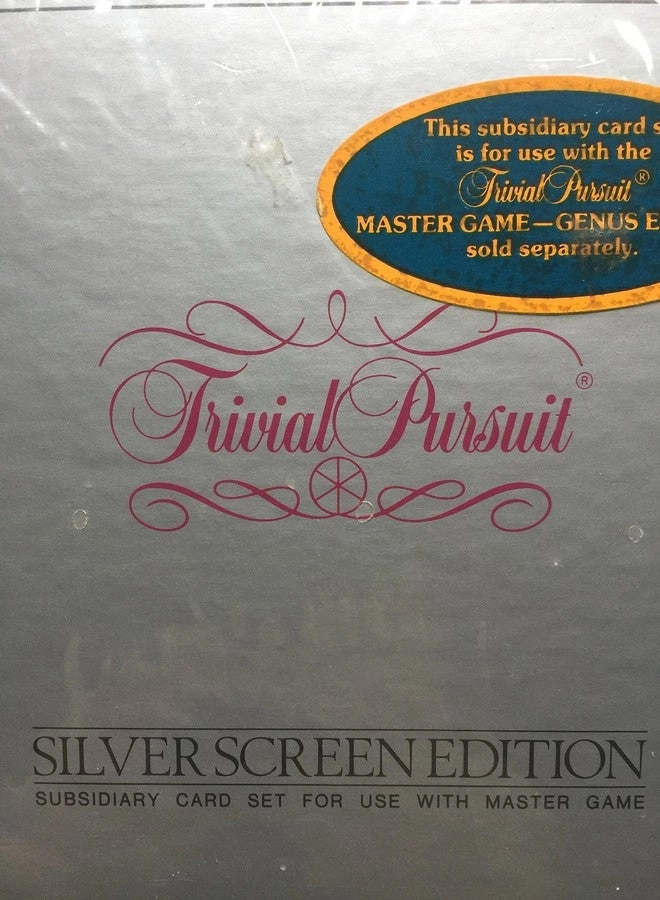 Trivial Pursuit Silver Screen Edition Subsidiary Card Set